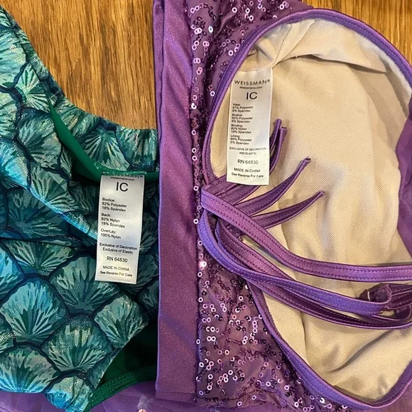 Weissman mermaid dance Costume Set IC - Picture 3 of 3